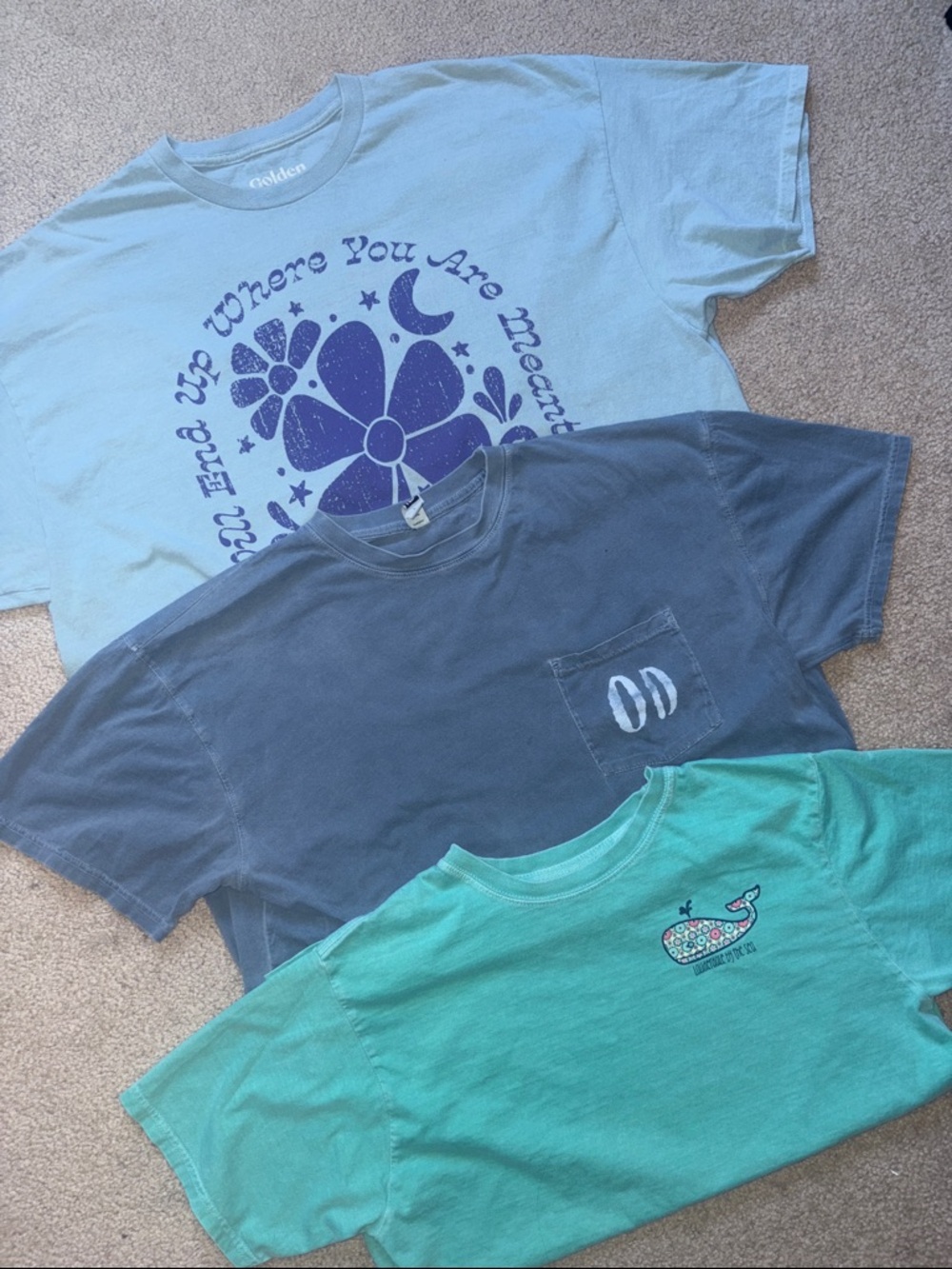 3 Pack- Unbranded Women's Short Sleeve Graphic Tees